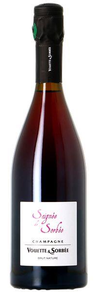 Champagne Vouette et Sorbée Saignée de Sorbée R22 Brut Nature Rosé - Photo 1