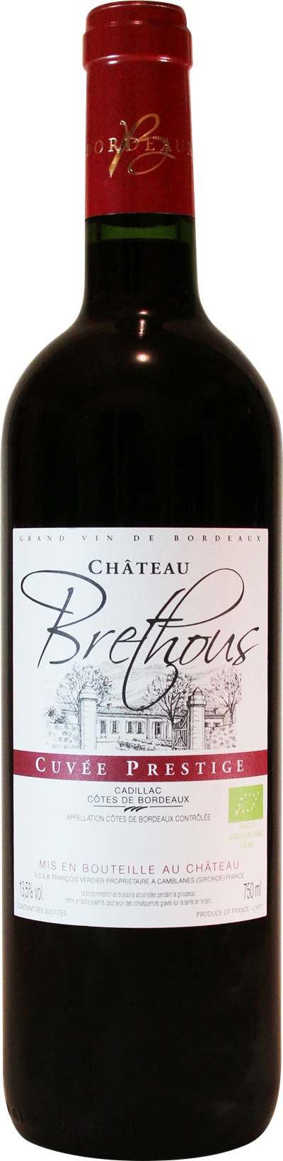 Cadillac Côtes de Bordeaux Cuvée Prestige - Photo 1