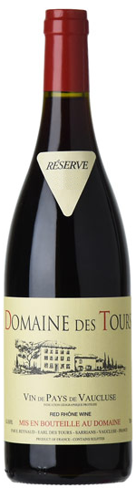 Domaine des Tours Réserve Vin de pays de Vaucluse - Photo 1
