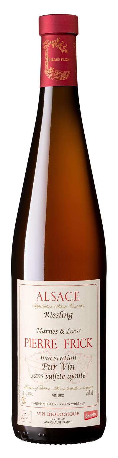 Riesling de macération Marne & Loess 2024 Pur Vin sans sulfite - Photo 1