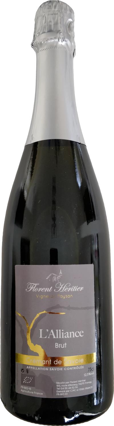 Crémant de Savoie L'Alliance Brut - Photo 1